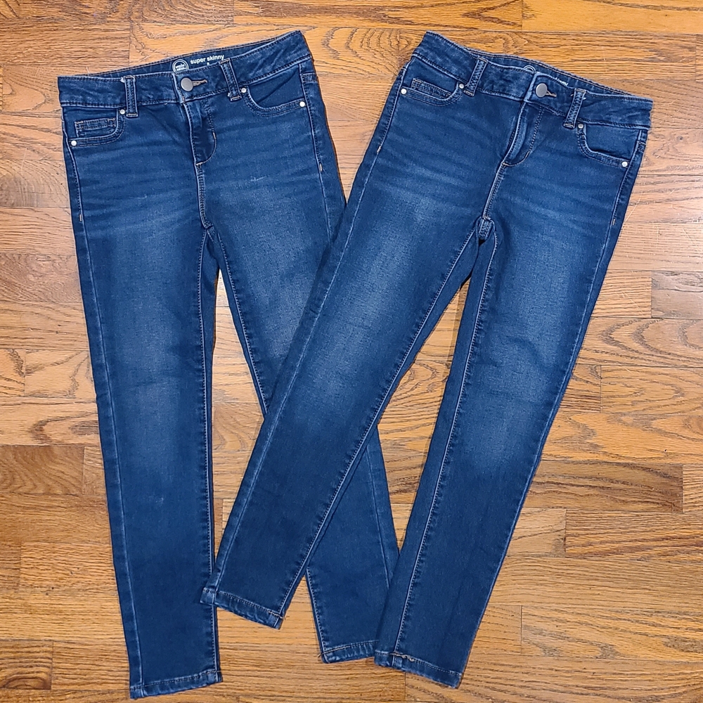 💫BOGO Girls Blue Jeans Size 8